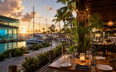 Aquarium, marina et Coco Kafé : organiser un déjeuner ou un dîner réussi au Gosier